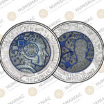 Austria 🇦🇹 Silver / Niobium Coin 2019 € 25 Artificial Intelligence  Niobium.