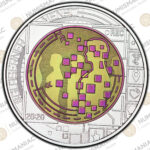 Austria 🇦🇹 Silver / Niobium Coin 2020 € 25 Big Data Niobium. - Image 3