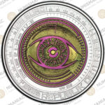Austria 🇦🇹 Silver / Niobium Coin 2020 € 25 Big Data PCGS 🔝 MS70 🔝. - Image 2
