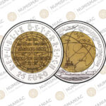 Austria 🇦🇹 Silver / Niobium Coin 2006 € 25 European Satellite Navigation PCGS 🔝MS70 🔝.