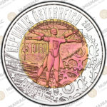 Austria 🇦🇹  Silver / Niobium Coin 2011 € 25 Robotics. - Image 2