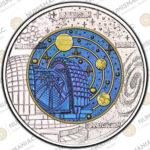 Austria 🇦🇹 Silver / Niobium Coin 2015 € 25 Cosmology PCGS 🔝MS70 🔝. - Image 2