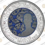 Austria 🇦🇹 Silver / Niobium Coin 2019 € 25 Artificial Intelligence  Niobium. - Image 3