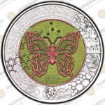 Austria 🇦🇹 Silver / Niobium Coin 2017 € 25 Microcosm. - Image 2