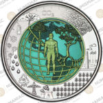 Austria 🇦🇹 Silver / Niobium Coin 2018 € 25 Anthropocene. - Image 3