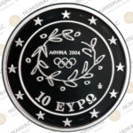 Greece 🇬🇷 2004 Silver Coin € 10 Olympic Games Australia PCGS 🔝PR70DC 🔝. - Image 3