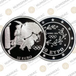 Greece 🇬🇷 2004 Silver Coin € 10 Olympic Games Asia PCGS 🔝 PR70DCAM 🔝.
