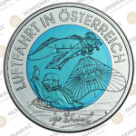 Austria 🇦🇹 Silver / Niobium Coin 2007 € 25 Austrian Aviation PCGS 🔝MS70 🔝. - Image 2