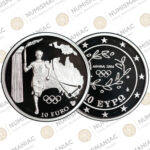 Greece 🇬🇷 2004 Silver Coin € 10 Olympic Games Australia PCGS 🔝PR70DC 🔝.
