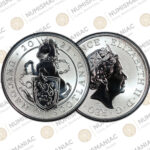 Great Britain 🇬🇧 2021 Queens Beasts Unicorn of Scotland 50p Silver Proof Coin 1/4oz PCGS 🔝 PR70 🔝.