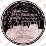 Greece 🇬🇷 2011 Silver Coin € 10 Special Olympics Acropolis PCGS PR69DCAM. - Image 2