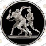 Greece 🇬🇷 2004 Silver Coin € 10 Olympic Games Sprinter PCGS 🔝PR70DCAM🔝. - Image 2