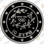 Greece 🇬🇷 2004 Silver Coin € 10 Olympic Games Handball PCGS 🔝PR70DCAM🔝. - Image 3