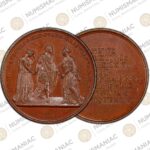 Bavaria 1836 Ludwig’s return from visiting Greece Medal PCGS 🔝SP63🔝.