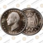 Greece 🇬🇷 1965 CuNi Coin King Paul 50 Lepta PCGS PR67CAM.