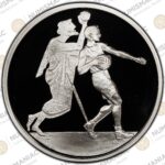 Greece 🇬🇷 2004 Silver Coin € 10 Olympic Games Handball PCGS 🔝PR70DCAM🔝. - Image 2