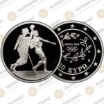 Greece 🇬🇷 2004 Silver Coin € 10 Olympic Games Handball PCGS 🔝PR70DCAM🔝.