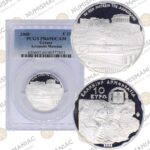 Greece 🇬🇷 2008 Silver Coin € 10 "The New Acropolis Museum" -- PCGS PR69DCAM.