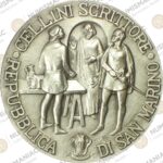 San Marino 🇸🇲 1971 3 Silver Medals Official Set for Benvenuto Cellini. - Image 4