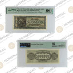 Greece 🇬🇷 1944 5.000.000 Drachmai Banknote  Pick#128a NGC 66EPQ.