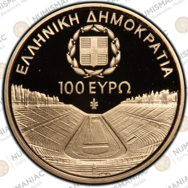 Greece 🇬🇷 2011 Gold Coin € 100"Athens Special Olympics" 🔝PCGS PR70 DCAM🔝 B