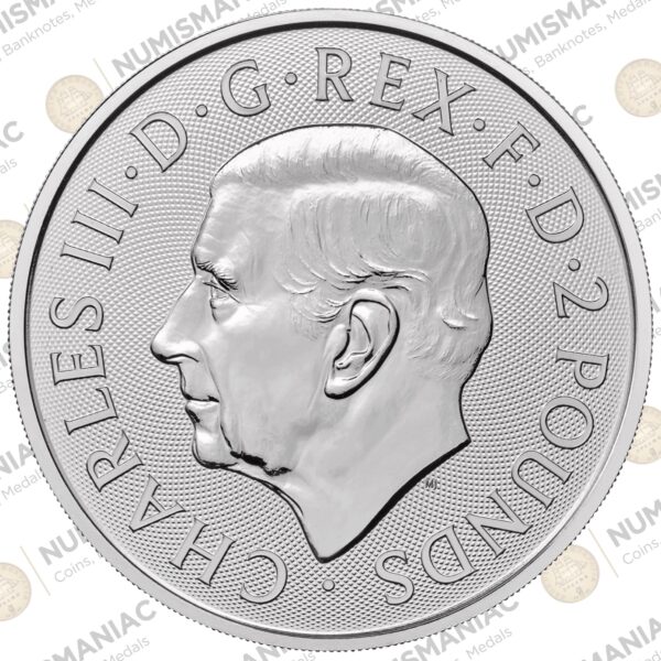 Great Britain 🇬🇧 Myths and Legends - Morgan Le Fay 2024 1oz Silver Bullion Coin. b