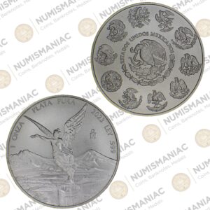 Mexico 🇲🇽 1 Libertad 2023 1oz Silver Bullion Coin