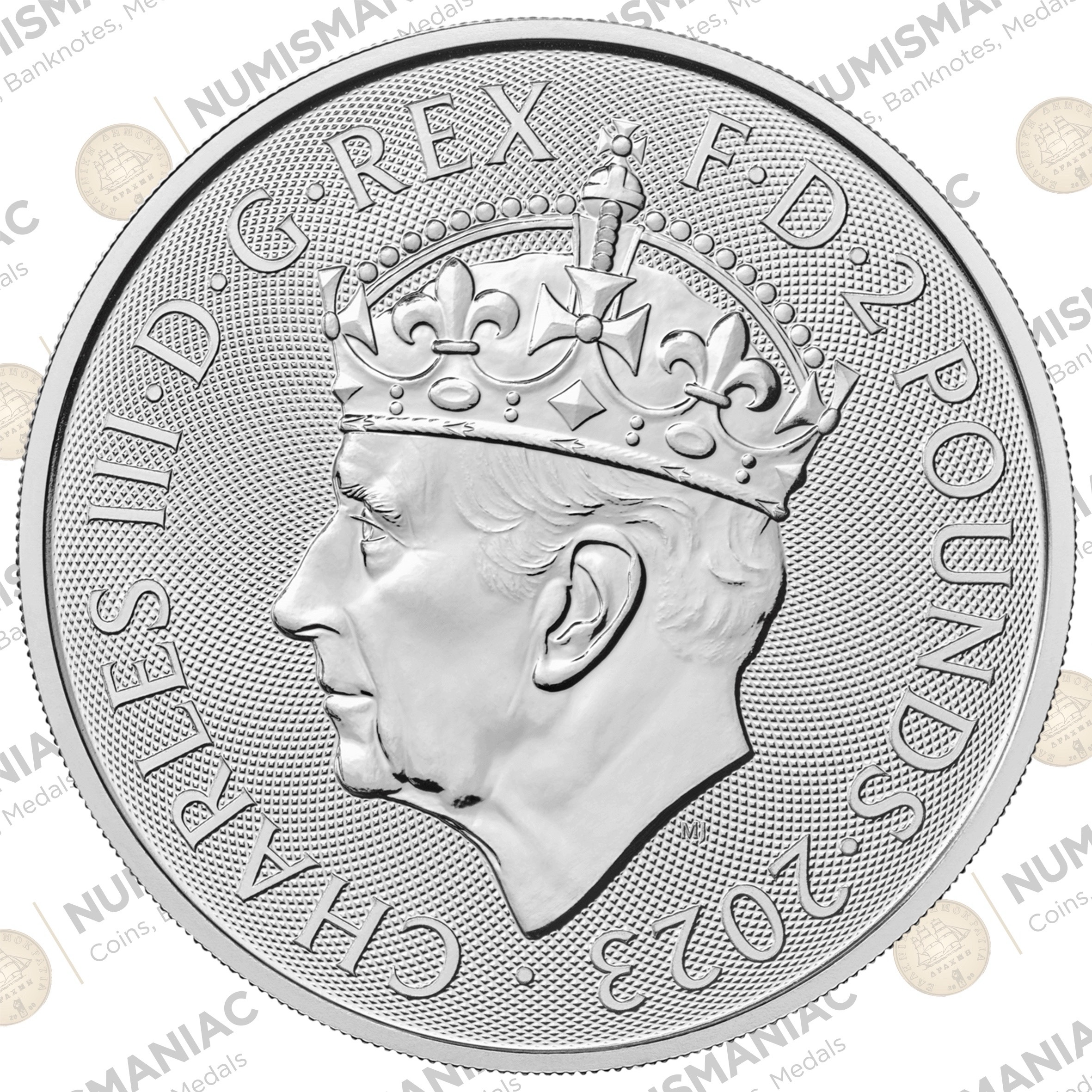 Great Britain 🇬🇧 1 Britannia " The Coronation King Charles III" 2023 1oz Silver Bullion Coin. a