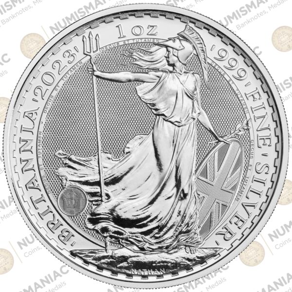 Great Britain 🇬🇧 1 Britannia " The Coronation King Charles III" 2023 1oz Silver Bullion Coin. b