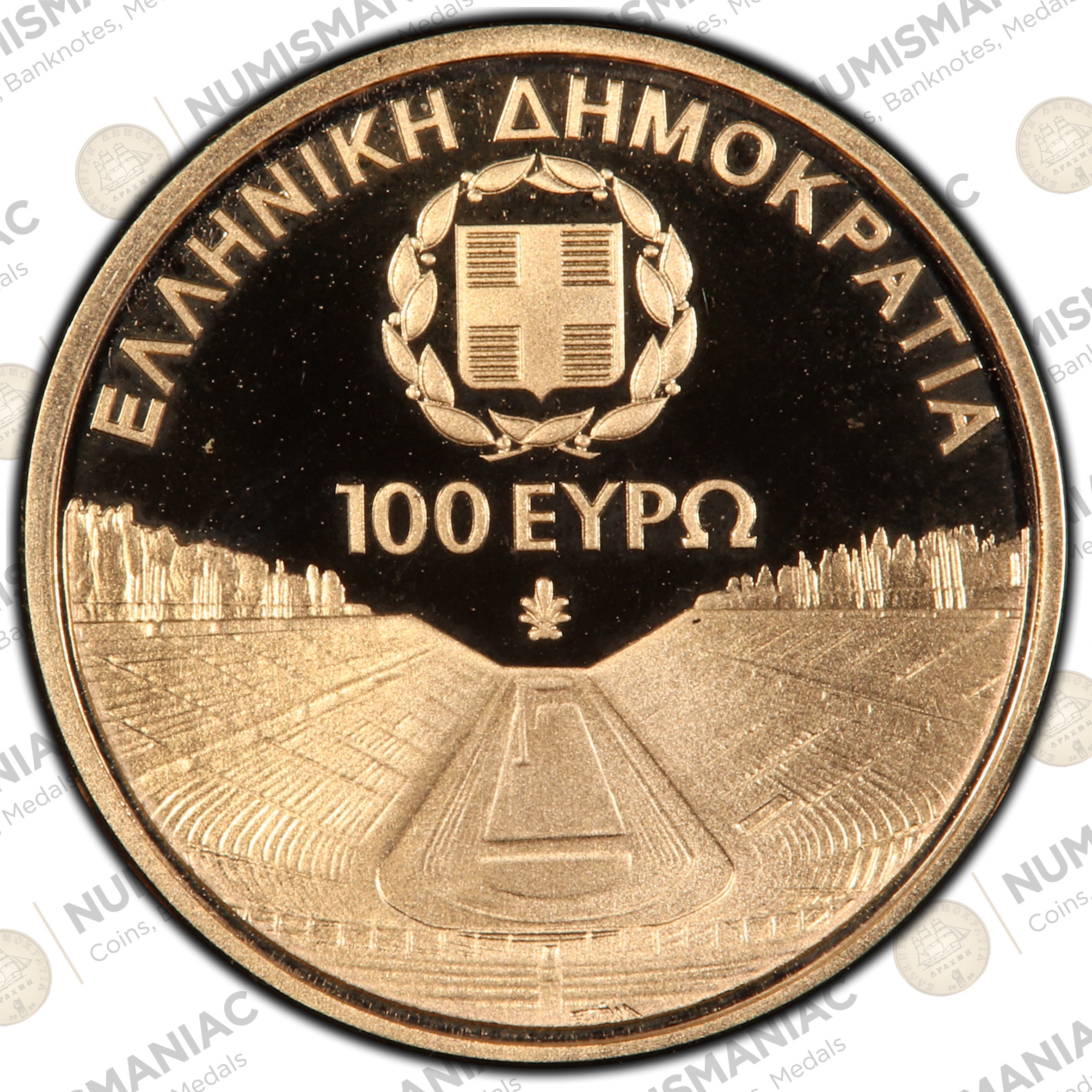 Greece 🇬🇷 2011 Gold Coin € 100"Athens Special Olympics" PCGS PR69 DCAM.A