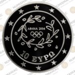 Greece 🇬🇷 10  Euro 2003 "Discus" 1oz Silver Bullion Proof Coin with capsule. - Image 3