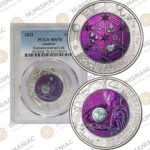 Austria 🇦🇹 Silver / Niobium Coin 2022 € 25 Extraterrestrial Life Niobium PCGS 🔝MS70 🔝.