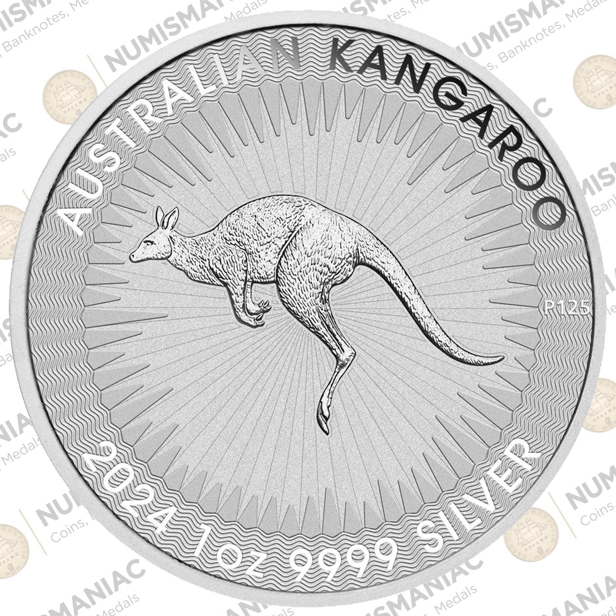 Australia 🇦🇺 Kangaroo 2024 1oz Silver A