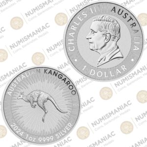 Australia 🇦🇺 Kangaroo 2024 1oz Silver
