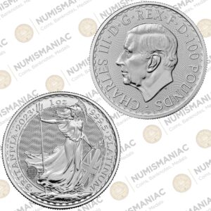 Great Britain 🇬🇧 1 Britannia 2023 1oz Platinum Bullion Coin.