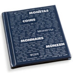 LEUCHTTURM Album for coin holders 10 coin sheets each for 20 cardboard holders, blue. - Image 2