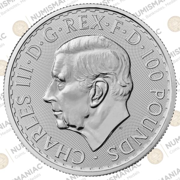 Great Britain 🇬🇧 1 Britannia 2023 1oz Platinum Bullion Coin.Β