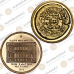 Greece 🇬🇷 Numismatic Museum 2013 Medal for European Cultural Heritage Days.