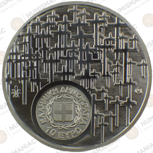 Greece 🇬🇷 2024 Silver Coin € 10 "Martyred villages and towns of Greece". - Image 2