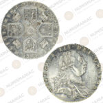 George III six pence 1787 Mix