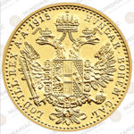 Austria 🇦🇹 1 Ducat 1915 Gold Coin. - Image 2
