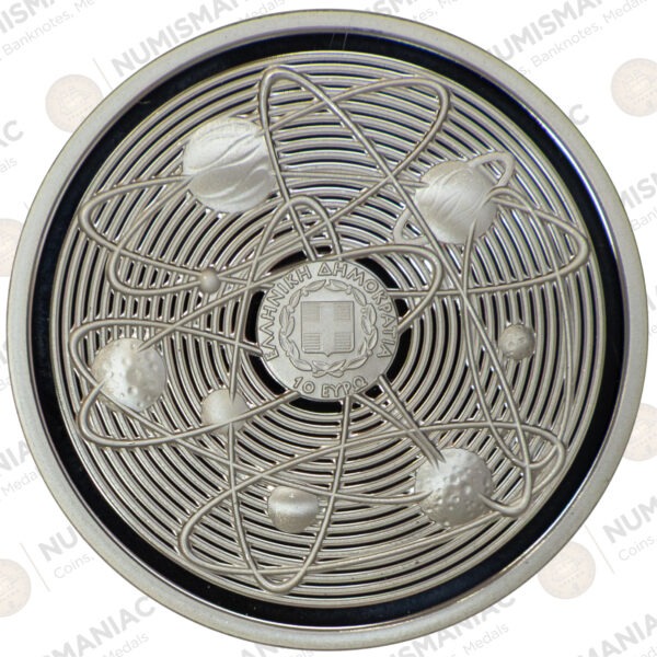 Greece 🇬🇷 2025 Silver Coin € 10 "Greek Culture - Mathematicians - Eratosthenes". - Image 3