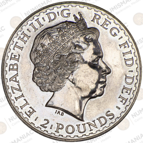 Great Britain 🇬🇧 Britannia 2003 1oz Silver Bullion Coin. - Image 3