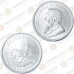 South Africa 🇿🇦  1 Krugerrand 2025 1oz Silver Bullion Coin.