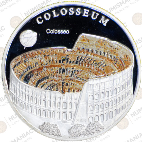 Mongolia 500 Tögrög 2008 "New Seven Wonders of the World" Silver coins set. - Image 2