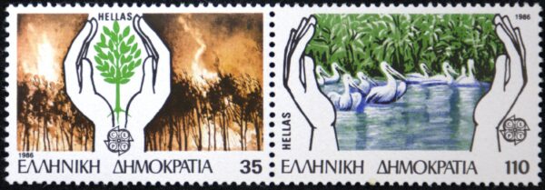 Greece 🇬🇷 1986 Europa set -- Protection of the Nature and the environment --  **