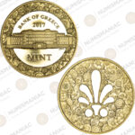 Greece 🇬🇷 2017 World Money Fair Medal.