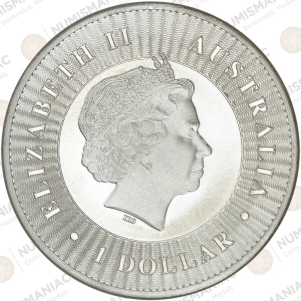 Australia 🇦🇺 Kangaroo 2017 1oz Silver Bullion Coin. - Image 3