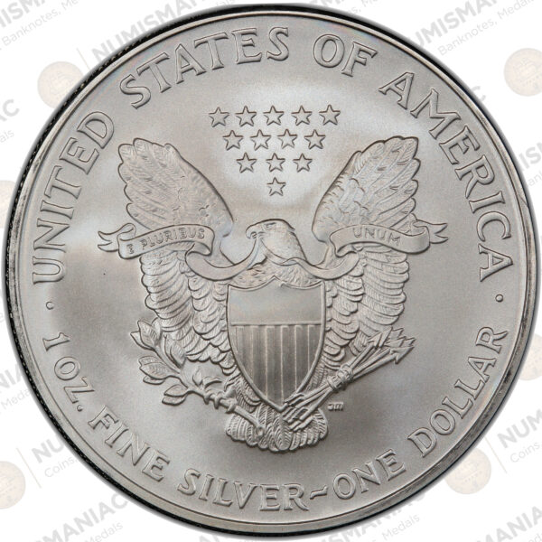 USA 🇺🇸 Silver Eagle 2007 - 1oz Silver Bullion Coin 1st Type. - Image 2