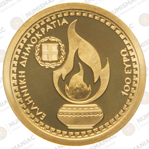 Greece 🇬🇷 2025 Gold Coin € 100 - Greek Mythology - The Olympian Gods - "HESTIA". - Image 3
